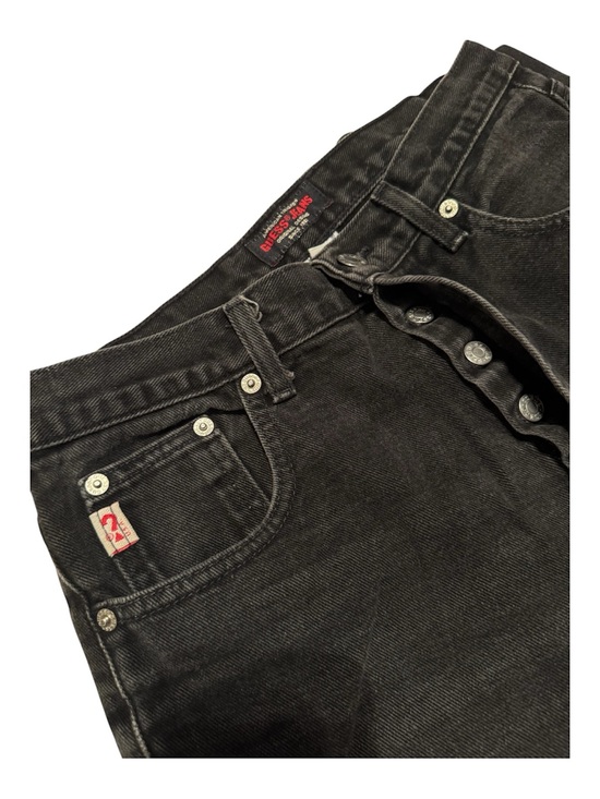 Guess Other - Vintage Late 80s / Early 90s GUESS Mom Jeans - Black Denim Size 29 High-Waisted